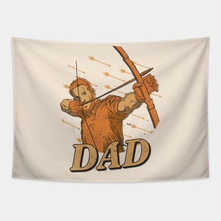 Archer Dad - Archery Father's Day Tapestry