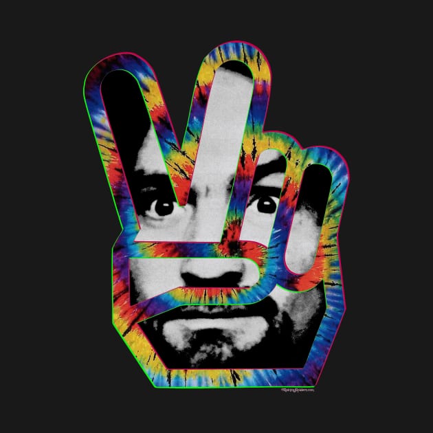 Charles Manson - PEACE! by RainingSpiders