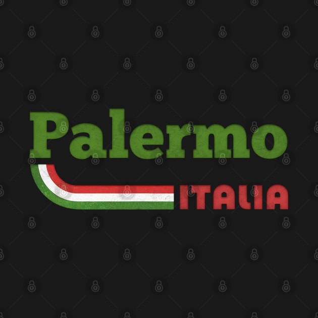 Palermo, Italia // Retro Italian Region Design by DankFutura