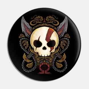 God Skull Pin