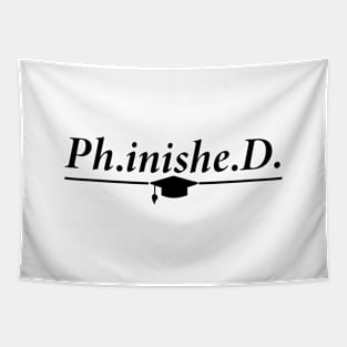 University graduation PhD doctor gift Tapestry