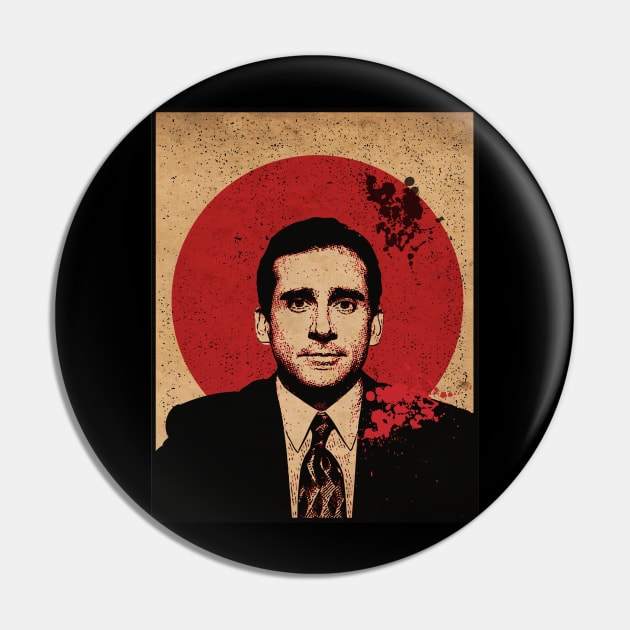 Michael Scott Session Pin by CTShirts