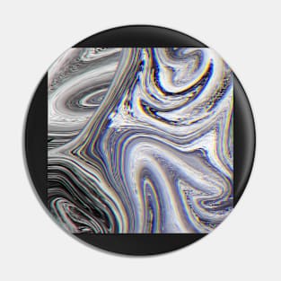 Marble Glitch Pattern II Pin