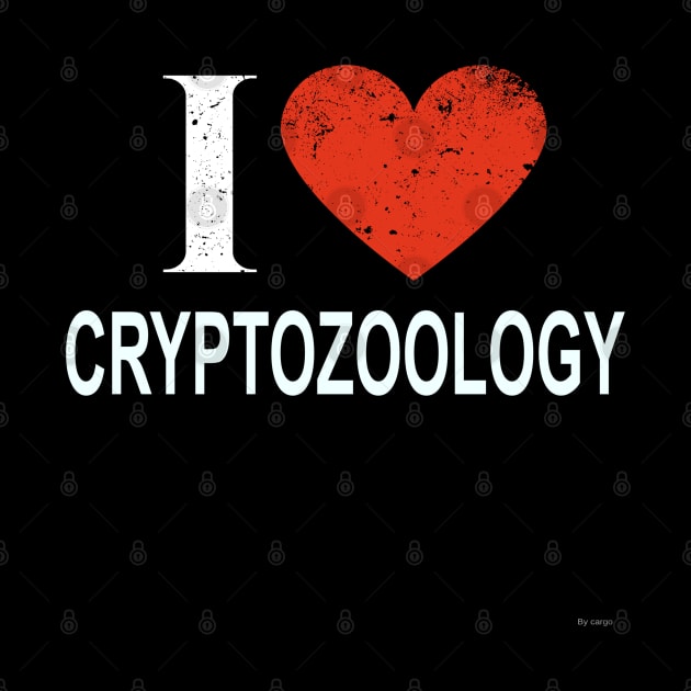 I Love Cryptozoology - Gift for Cryptozoologist in the field of Cryptozoology by giftideas