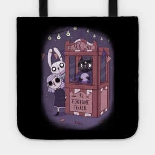 Black Cat Fortune Teller Tote