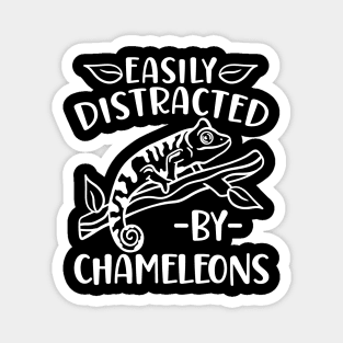 Easily Distracted By Chameleons - Chameleon Magnet