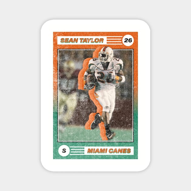 Sean Taylor Magnet by KC Designs