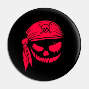 Pirate Scary Pin