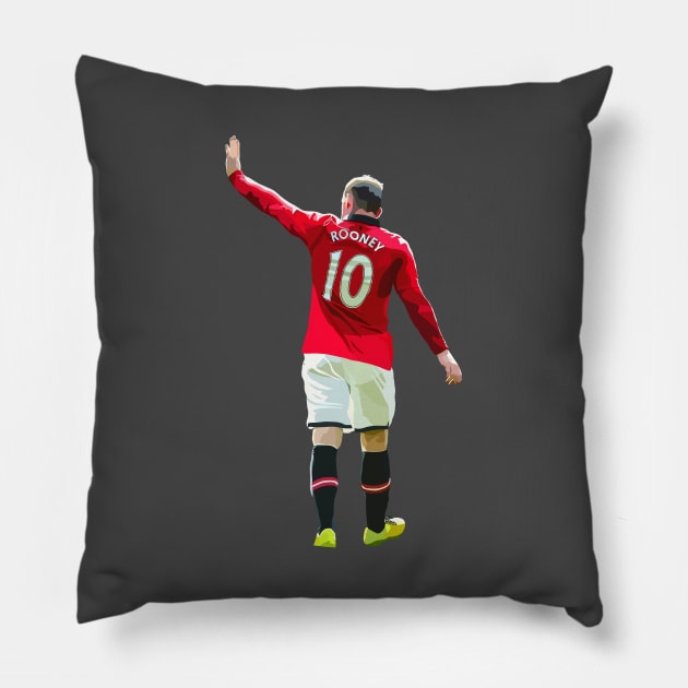 Wayne Rooney Pillow by Webbed Toe Design's