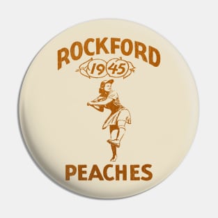 Rockford Peaches Retro Pin