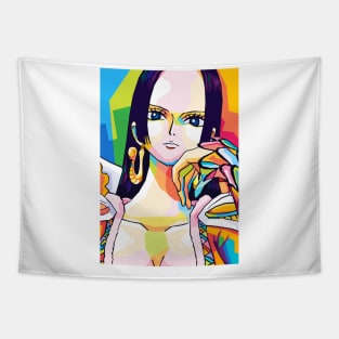 Boa Hancock Pop Art Tapestry