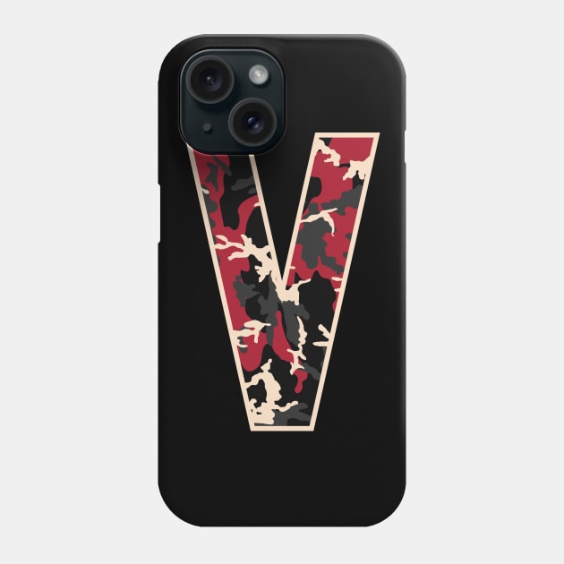 Initial Capital Letter A Camo Alphabet Gift Women Men KidsInitial Capital Letter A Camo Alphabet Gift Women Men KidsInitial Capital Letter V Camo Alphabet Gift Women Men Kids Phone Case by teeleoshirts