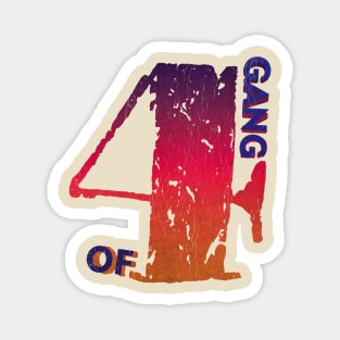 Gang Of Four Magnet