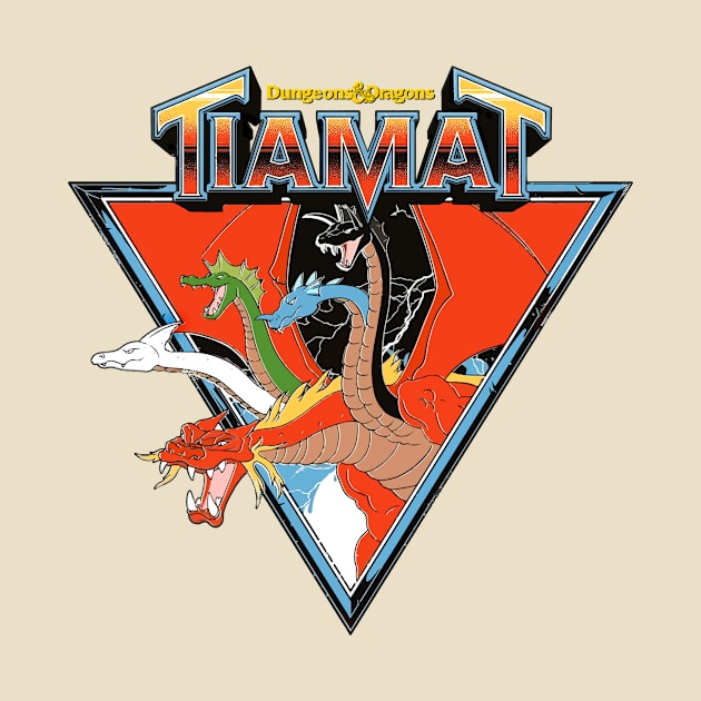 Tiamat (Alt Print) by Miskatonic Designs