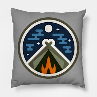 Camp Badge Pillow