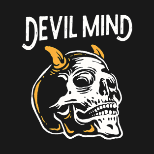 Devil Mind Vector Art T-Shirt