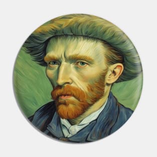 Van Gogh Style Pin