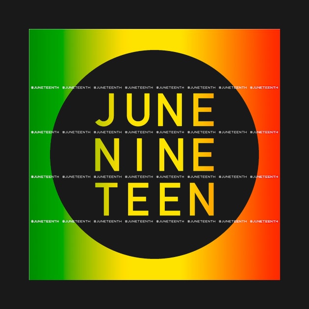 June Nine Teen Black History Juneteenth June Vintage by Bobtees