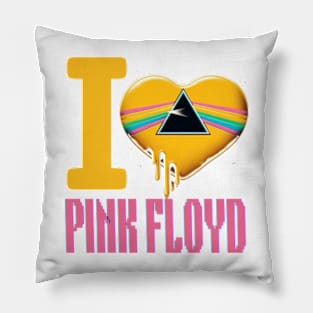 Wear Your Heart: 'I Love Pink Floyd' Shirt Pillow