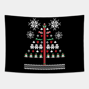 James Pond Ugly Christmas Sweater Tapestry