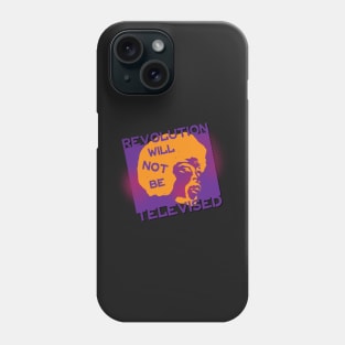 Revolution Will Not Be Televised Phone Case