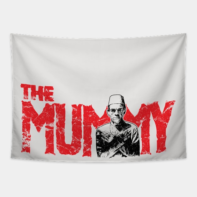 The Mummy (Light) Tapestry by Geekeria Deluxe