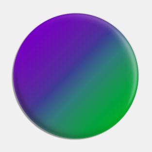 Diagonal Ombre Purple Green Pin