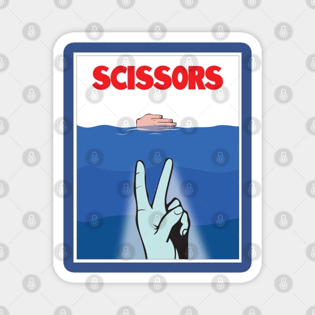 Scissors Magnet by ZombieMedia