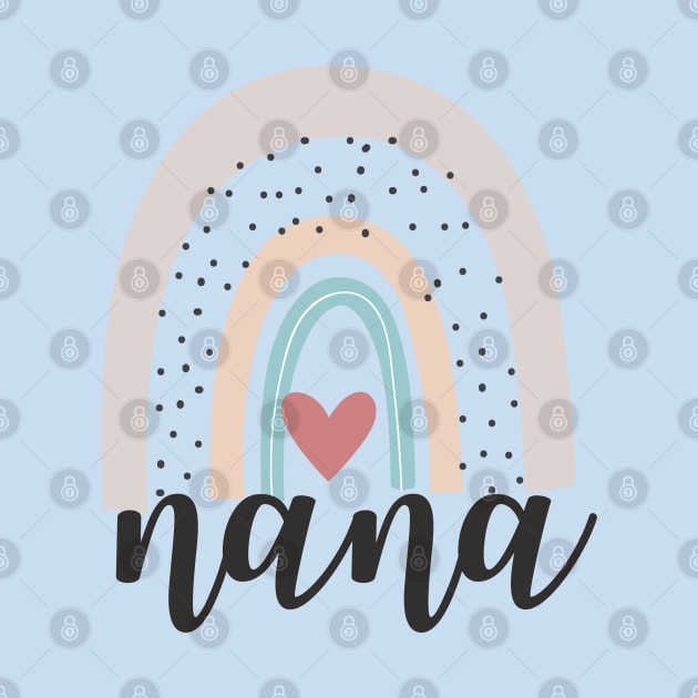 Pastel Rainbow Nana by Hello Sunshine