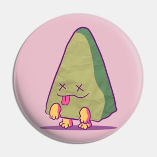 Zombie Triangle Pin