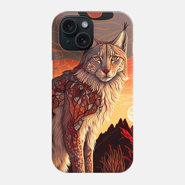 The Greatness of the Lynx Phone Case by GozuDesigns