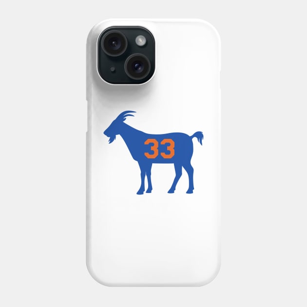 NY GOAT - 33 - White Phone Case by KFig21