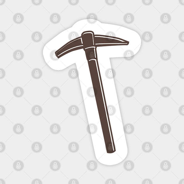 Pickaxe Magnet by ShirtyLife