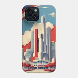 Houston Texas United States of America Tourism Travel Vintage Phone Case