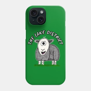 The Lake District Funny Herdwick Sheep Cumbria Phone Case