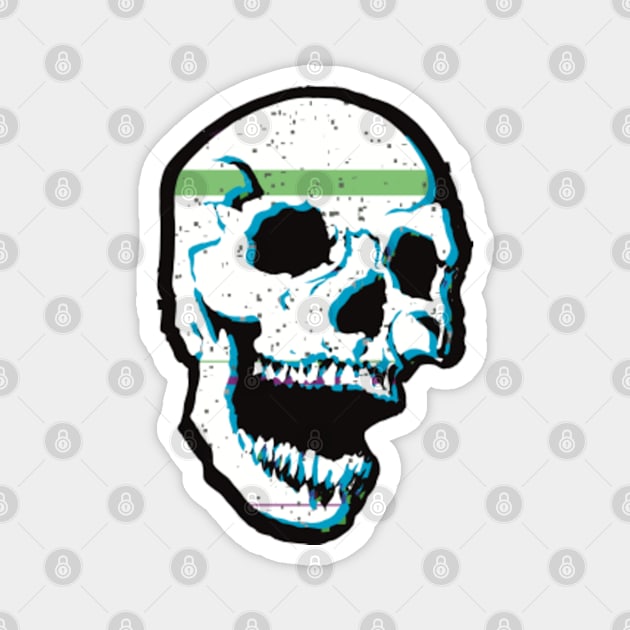 PUT A FREAKIN' SKULL ON IT (3 of 18) Magnet by SeveralDavids