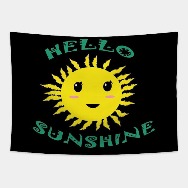 Hello Sunshine Tapestry by manal