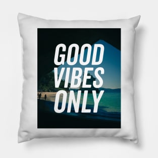 Good Vibes Only Shirt Pillow