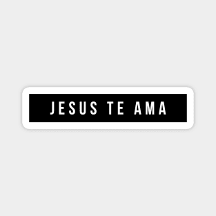 Jesus Loves You : Portuguese | Spanish Magnet