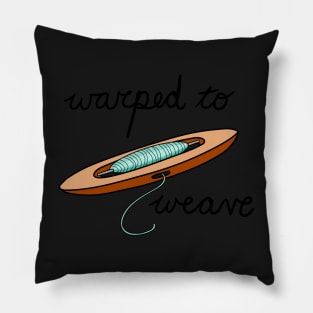 Warped to weave Pillow