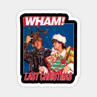 Wham! Last Christmas Magnet