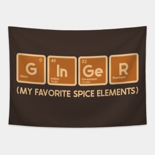 Periodic Ginger Tapestry