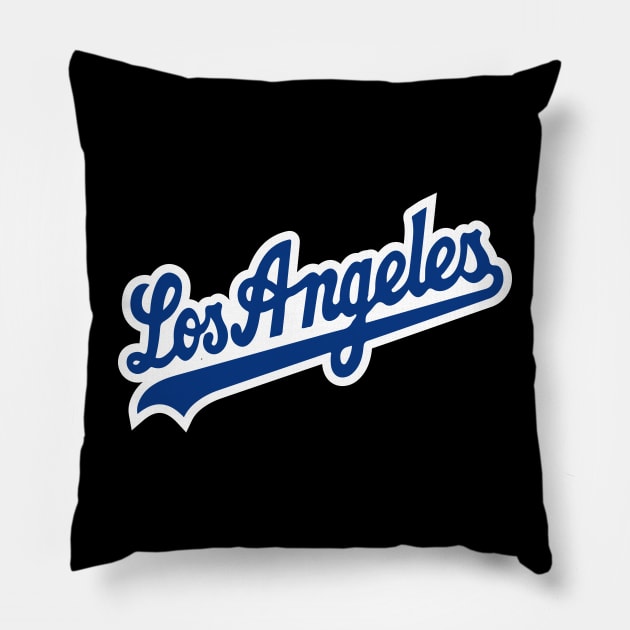 Los Angeles Pillow by Vcormier