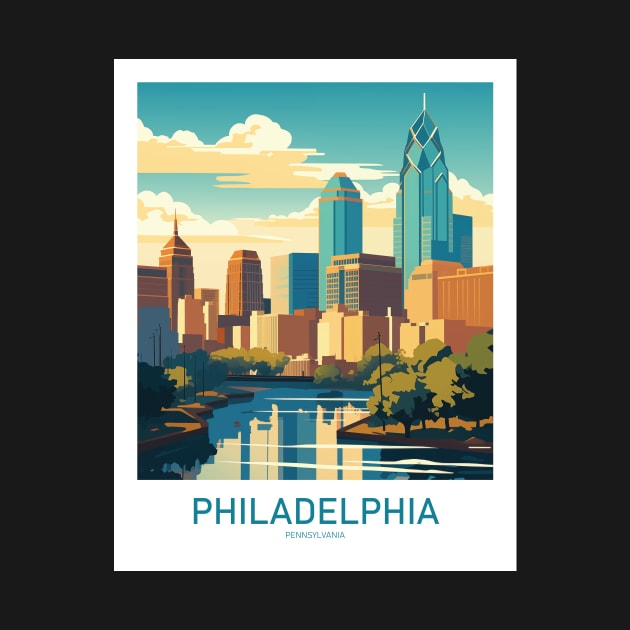 PHILADELPHIA by MarkedArtPrints