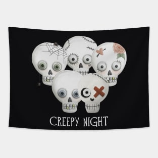 Creepy Night Tapestry