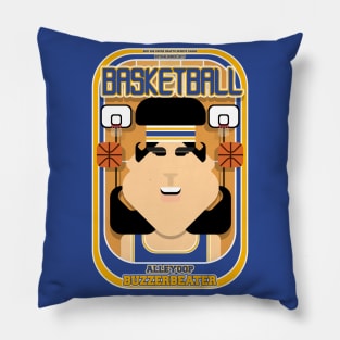 Basketball Blue Gold - Alleyoop Buzzerbeater - Amy version Pillow