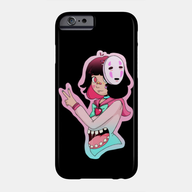 Magical No Face Girl Pastel Goth Phone Case Teepublic