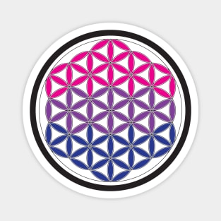 bi sacred geometry Magnet