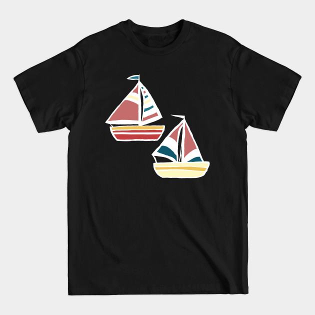 Discover Sailboats - Sailboat - T-Shirt