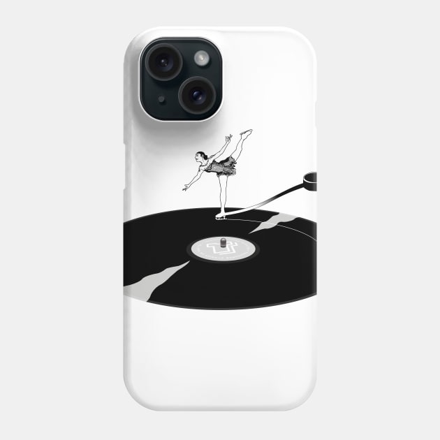 figure skating Phone Case by justduick